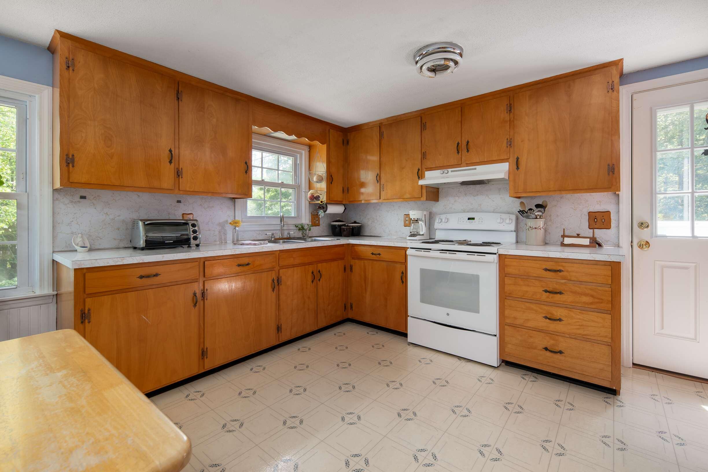 66 Logging Road York, ME 03902 - Photo 6 of 18 White Birch Wood Cabinets