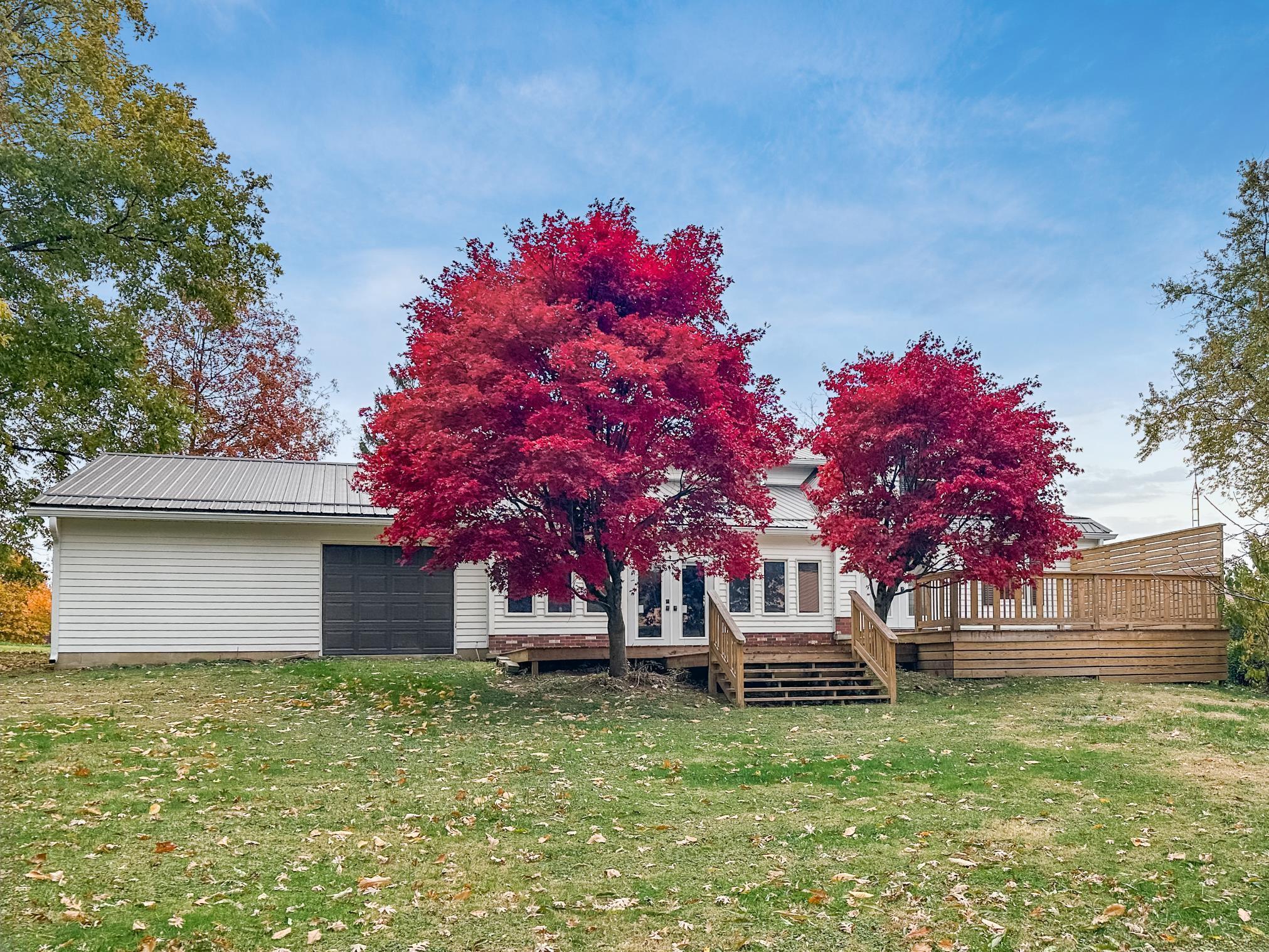 3229 Nolan Road Zanesville, OH 43701 - Photo 46 of 53 Back of the home in the fall