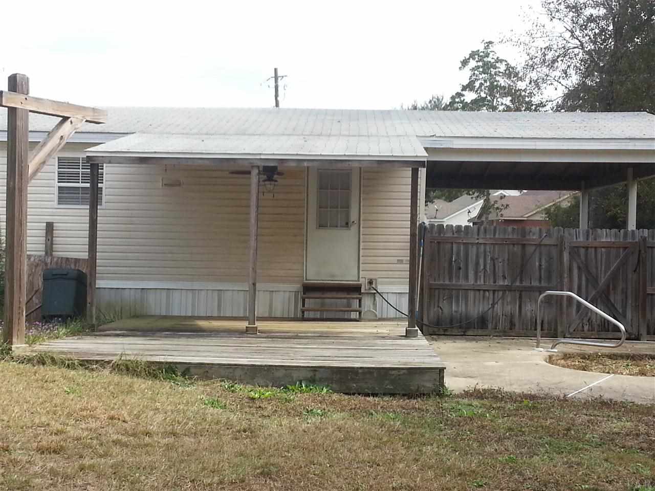 4191 Luther Fowler Road Pace, FL 32571 - Photo 25 of 25 has back porch