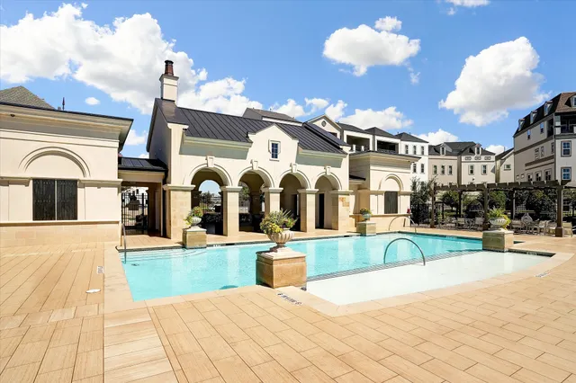 a view of a building with many windows