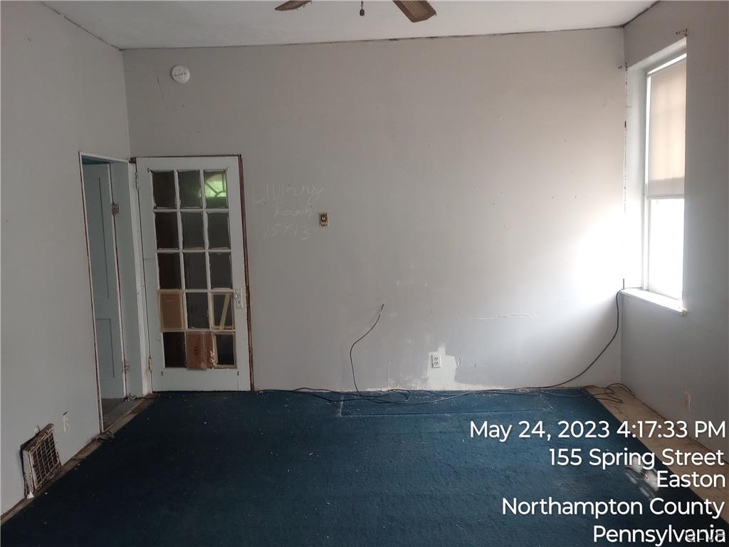 160 Spring Street Easton, PA 18042 - Photo 31 of 35 a view of an empty room with a window