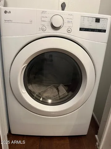 a view of washer and dryer