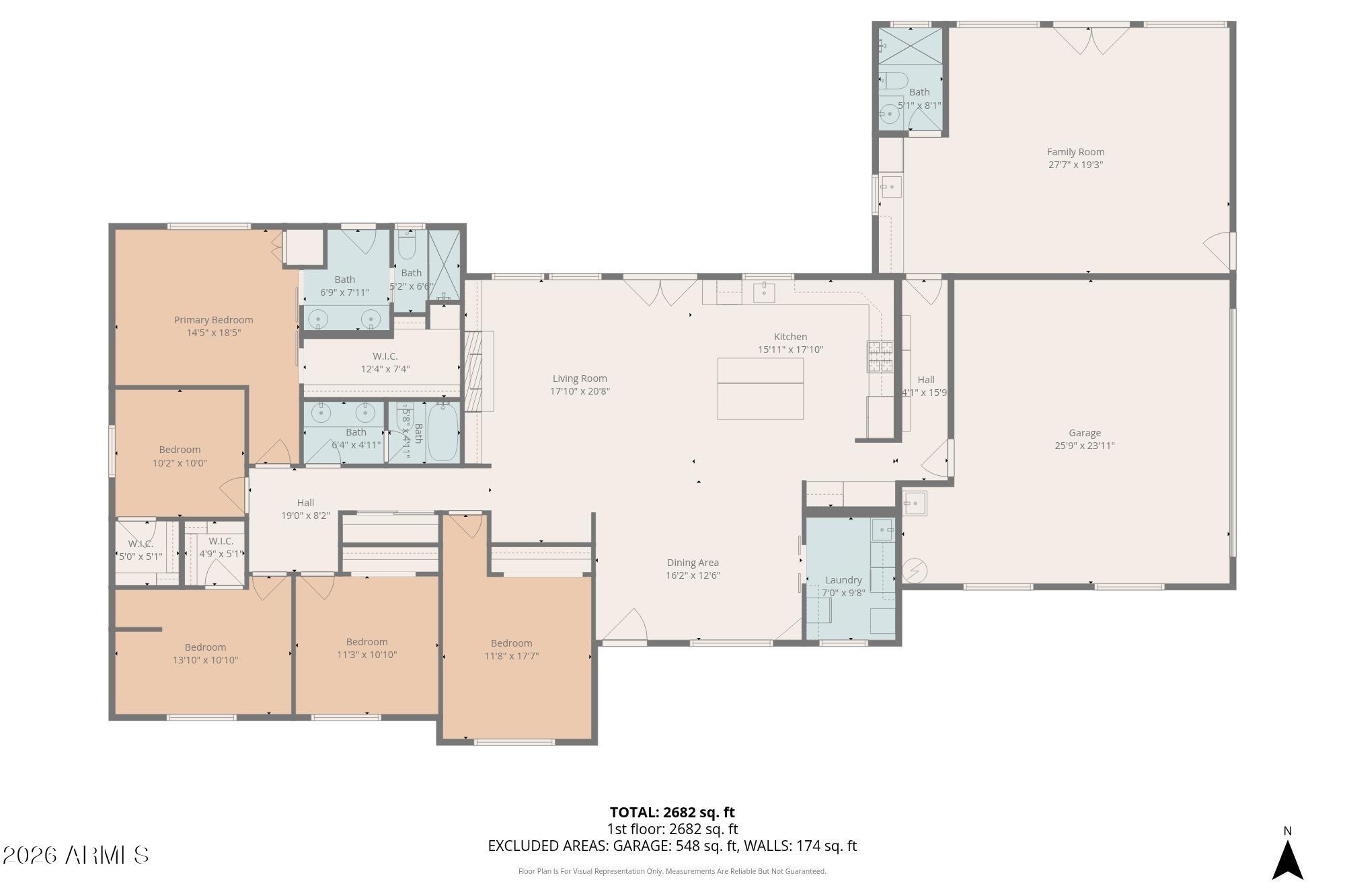 2076 East Willis Road Gilbert, AZ 85297 - Photo 80 of 80 Floor Plan
