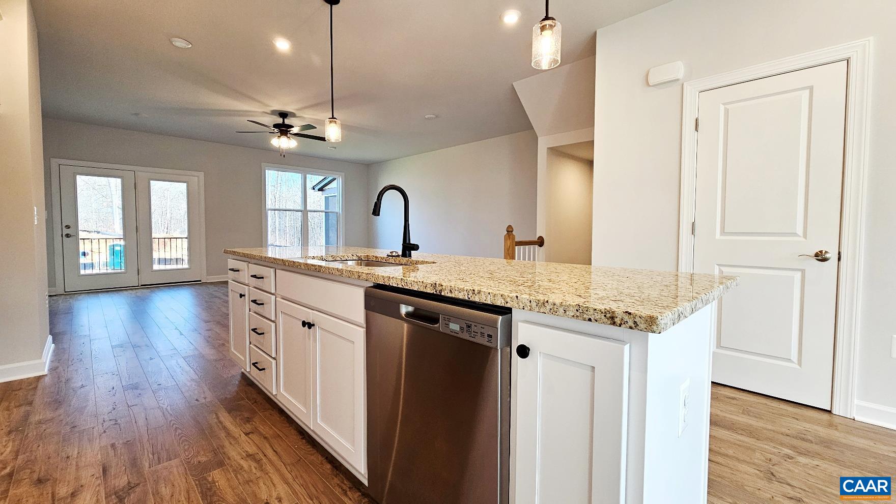 3223 Horizon Road Charlottesville, VA 22902 - Photo 6 of 30 Powder room is across from the island