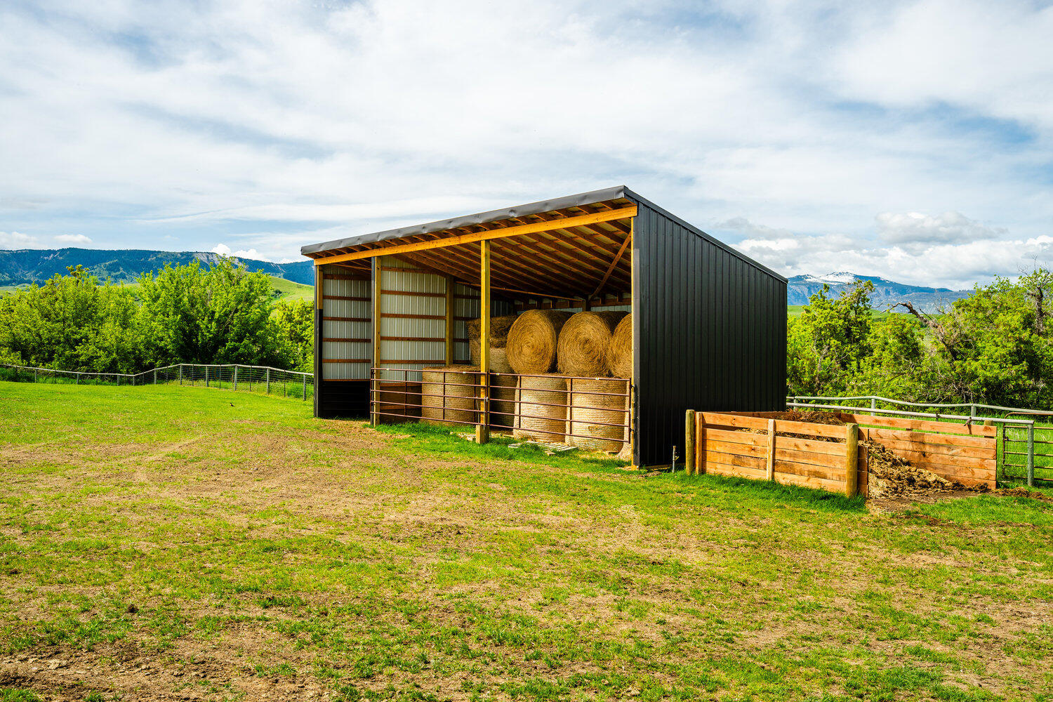 354 Bird Farm Road Sheridan, WY 82801 - Photo 47 of 51 hay storage with shelter