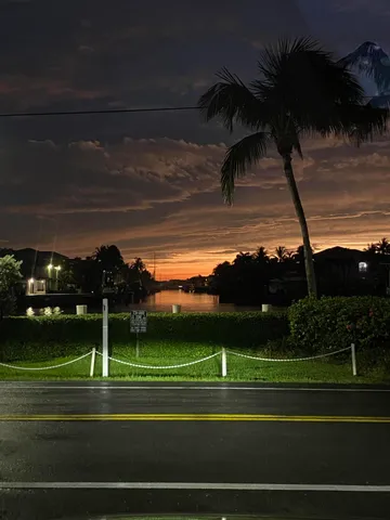 a view of ocean from a balcony