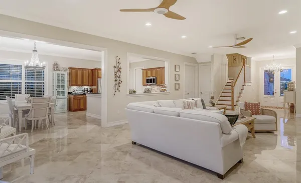 a utility room with cabinets