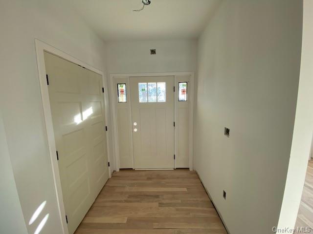 Lot #3 Mountain Road Port Jervis, NY 12771 - Photo 8 of 31 Doorway with light hardwood / wood-style flooring