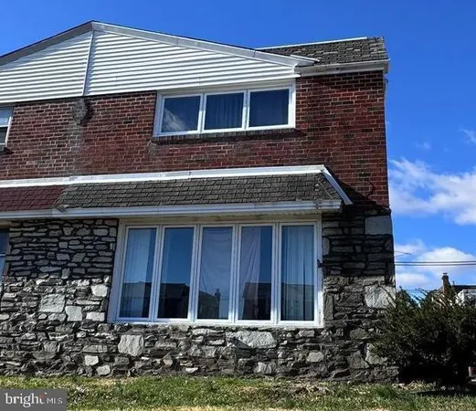 a front view of house