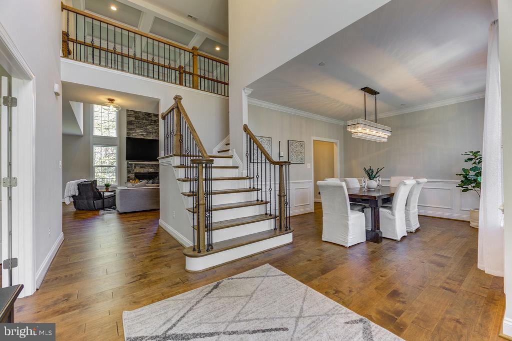 600 Ray Road Sunderland, MD 20689 - Photo 2 of 25 a view of a livingroom with furniture stairs and a living room