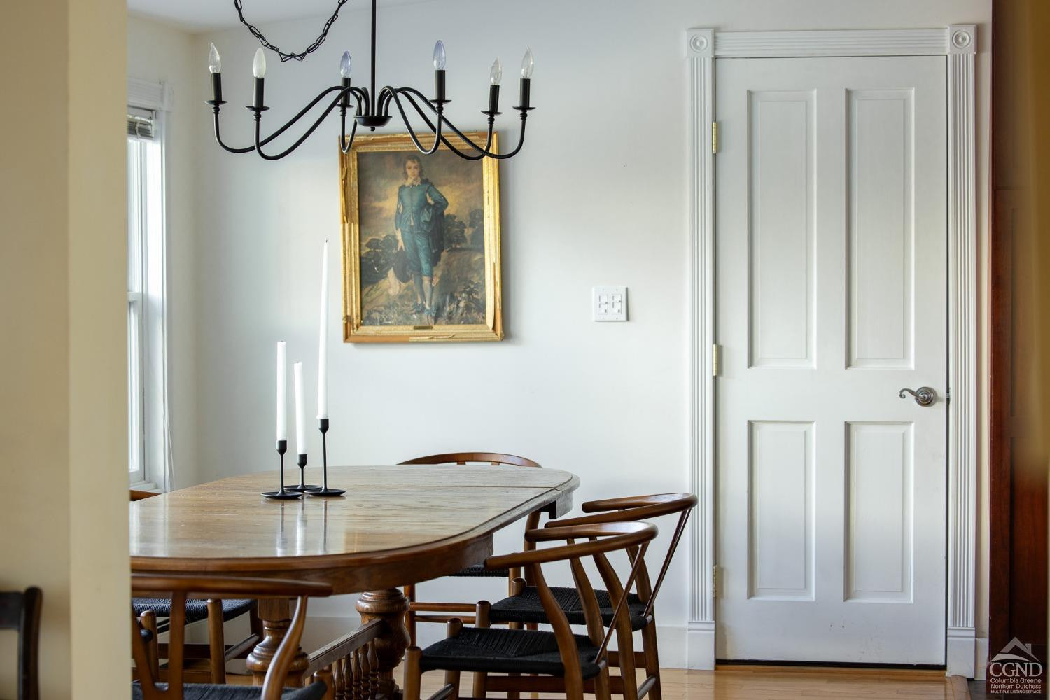 5289 Co Rte 20 Durham, NY 12422 - Photo 25 of 59 a view of a dining room with furniture and wooden floor
