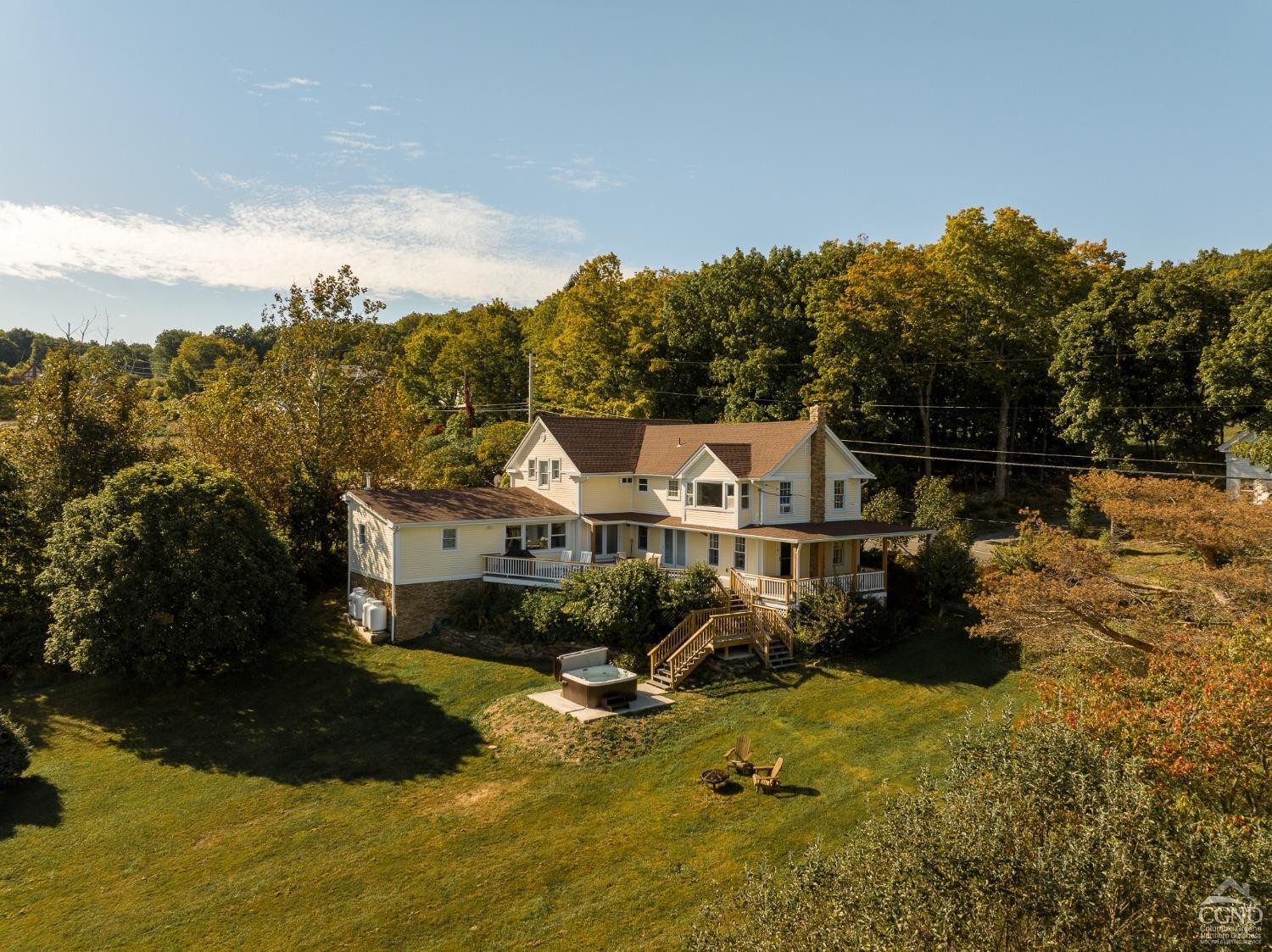 5289 Co Rte 20 Durham, NY 12422 - Photo 53 of 59 a view of a house with a swimming pool