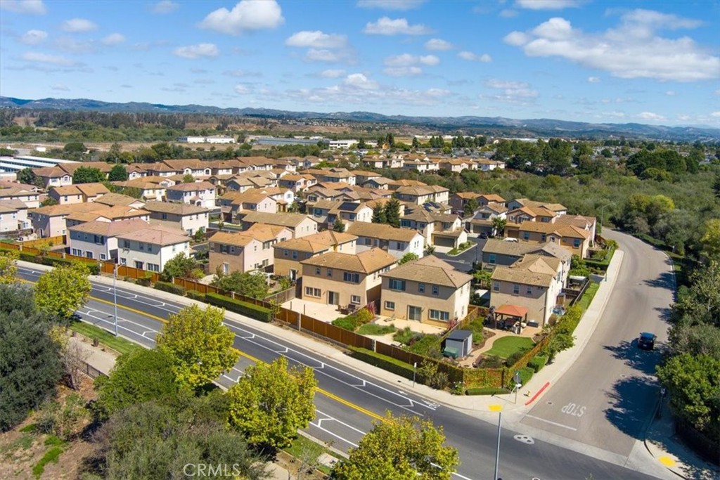1213 Meridian Way Lompoc, CA 93436 - Photo 32 of 37 an aerial view of residential houses with outdoor space