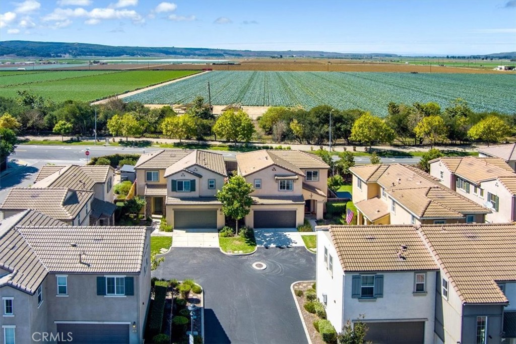 1213 Meridian Way Lompoc, CA 93436 - Photo 33 of 37 aerial view of a house with outdoor space and ocean view