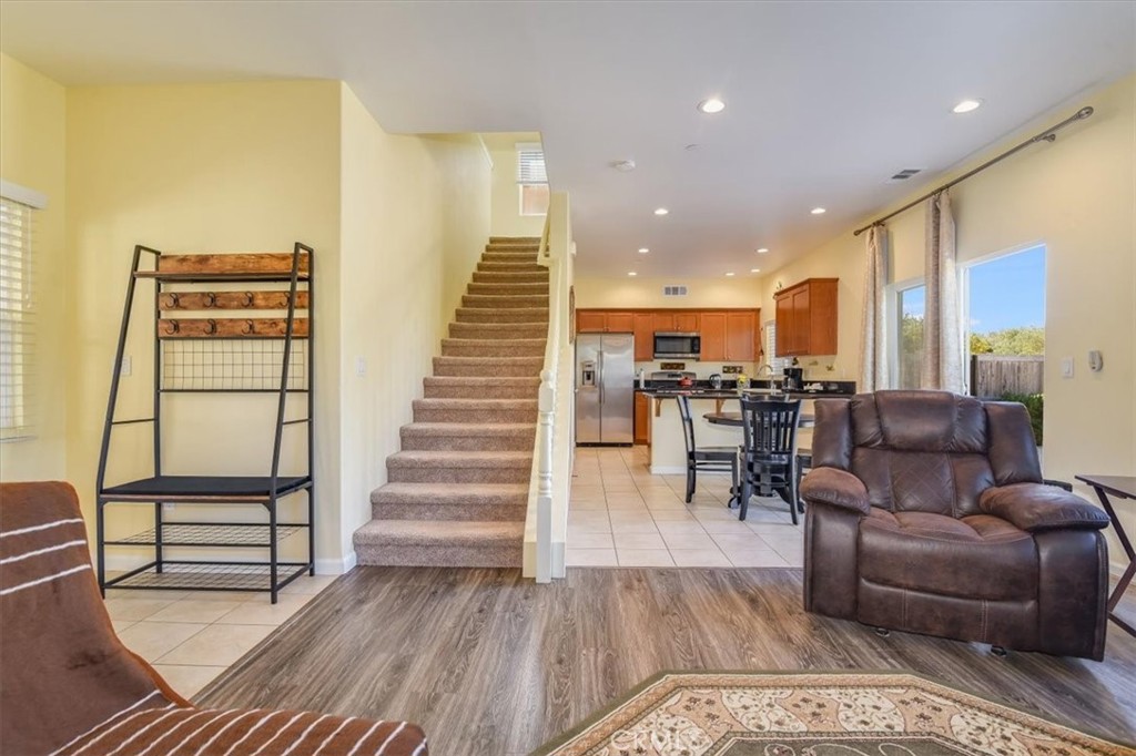 1213 Meridian Way Lompoc, CA 93436 - Photo 5 of 37 a living room with furniture and a wooden floor