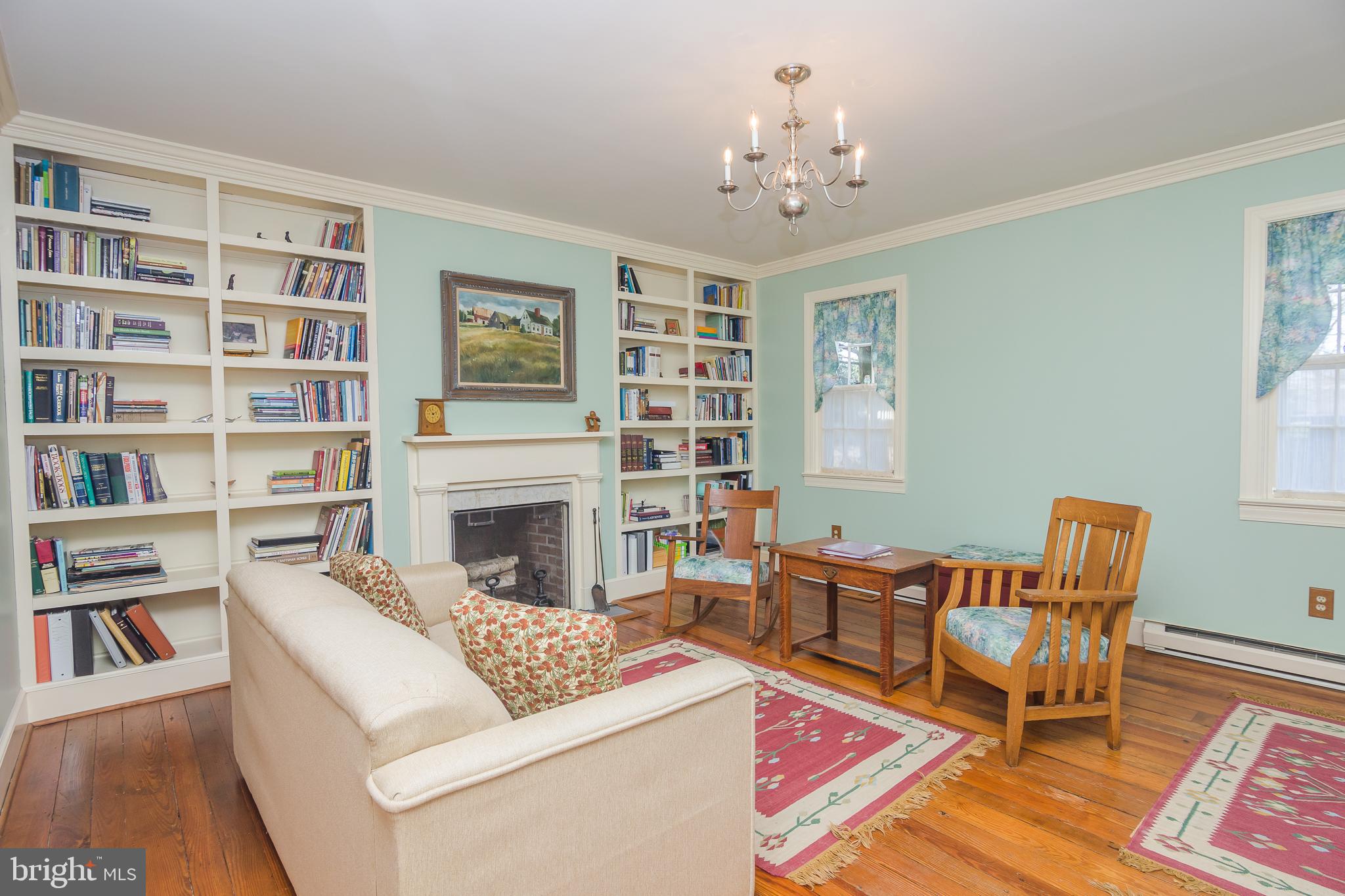 3387 Allen Road Eden, MD 21822 - Photo 6 of 67 a living room with furniture and a fireplace