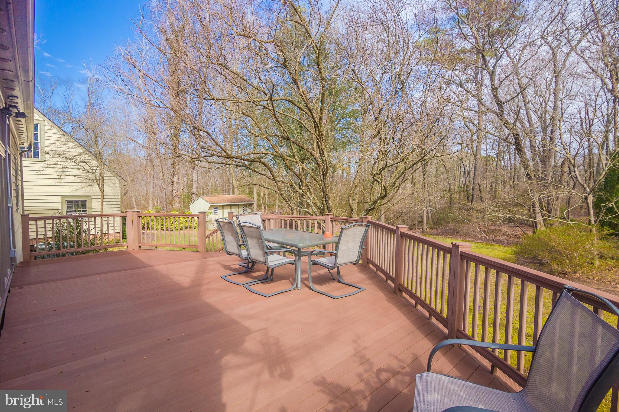 3387 Allen Road Eden, MD 21822 - Photo 57 of 67 a view of a chairs and bench in the balcony