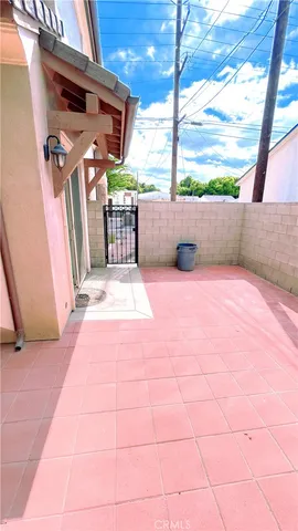 a view of wooden fence