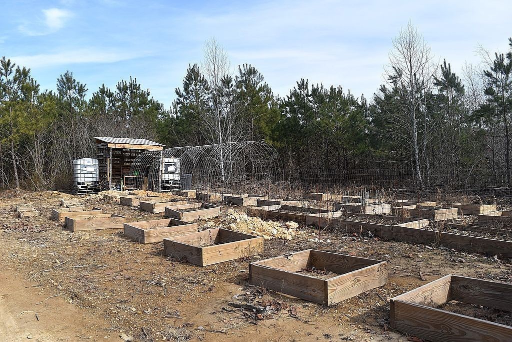 1661 Sassafras Stand Ridge Road Linden, TN 37096 - Photo 27 of 30 a view of a yard with furniture and a fire pit