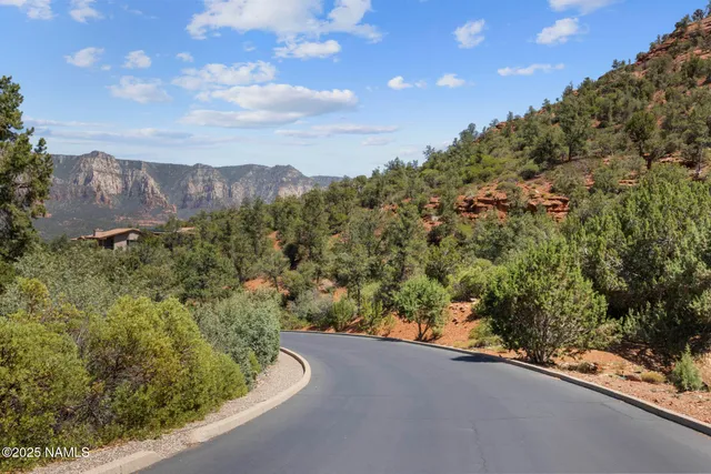 a view of a city street