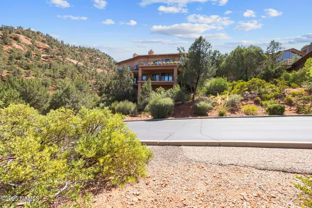 a view of a city with a lake