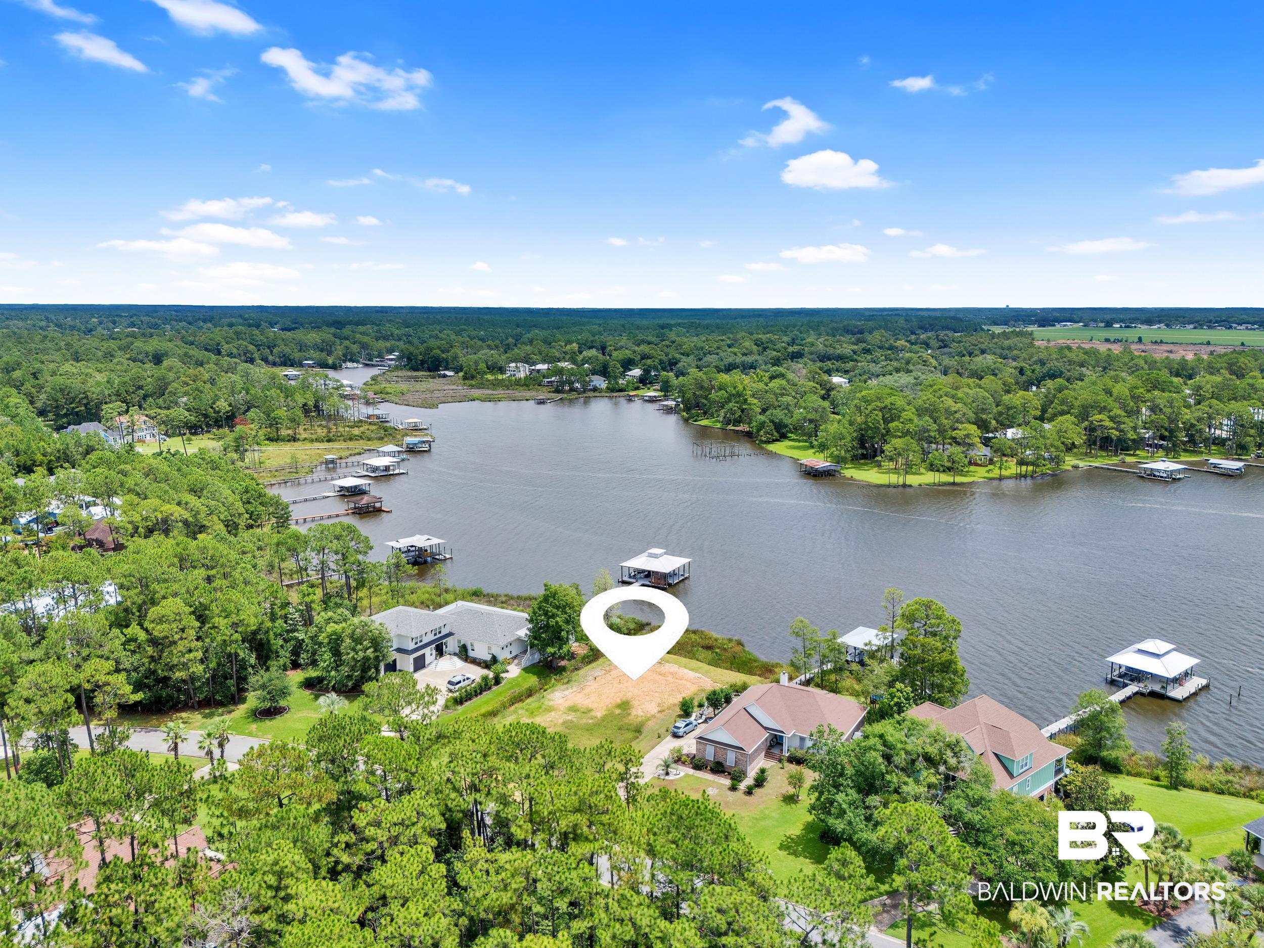 8963 Bay Point Drive Elberta, AL 36530 - Photo 11 of 25 Aerial view of a large body of water