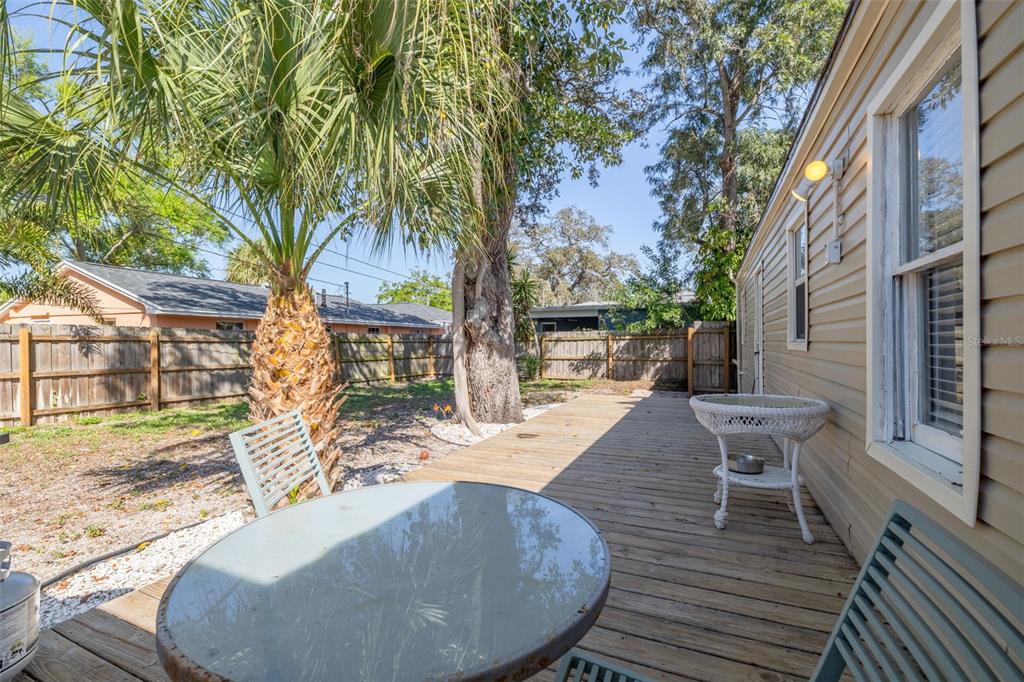 200 Broadway Dunedin, FL 34698 - Photo 26 of 59 a view of outdoor space yard deck and patio