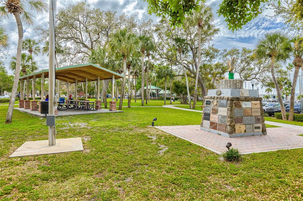 200 Broadway Dunedin, FL 34698 - Photo 52 of 59 a view of a park with large trees
