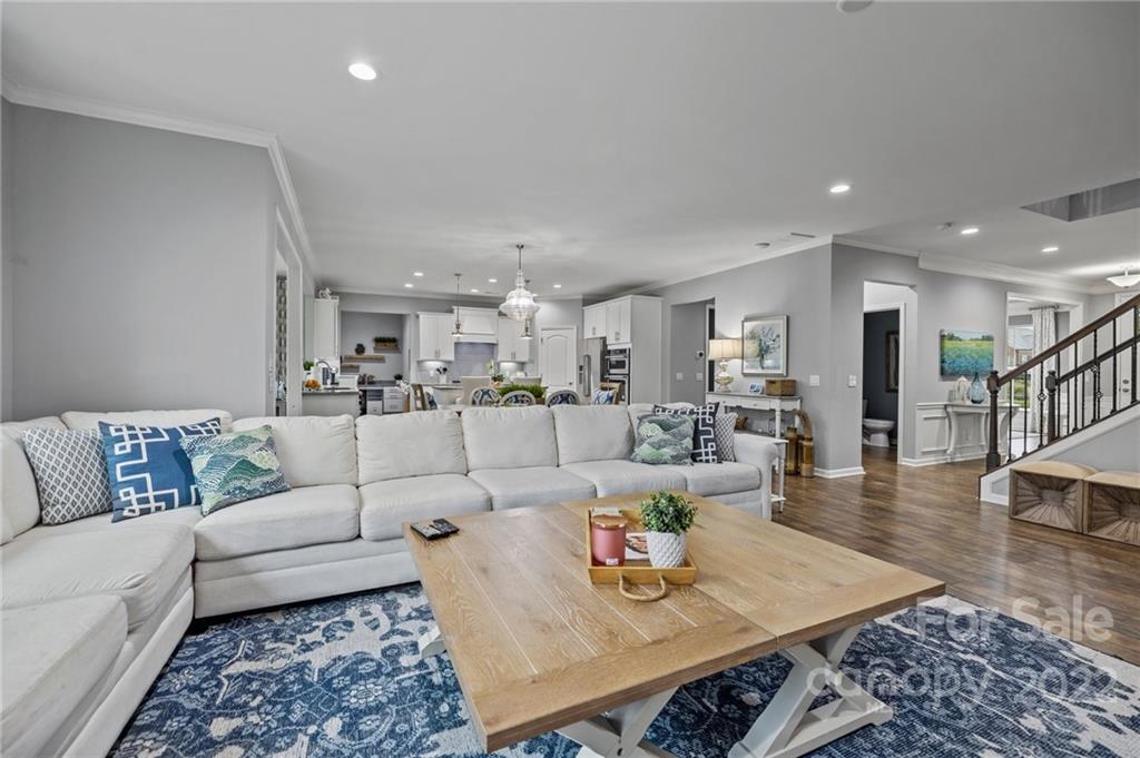 270 Hampton Trail Drive Fort Mill, SC 29708 - Photo 11 of 42 a living room with furniture kitchen view and a table