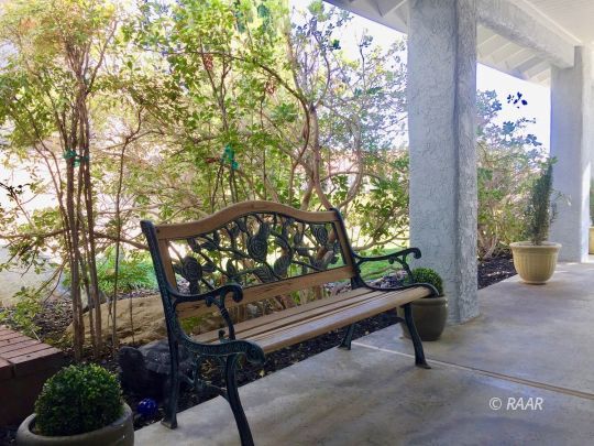 1108 Judy Way Ridgecrest, CA 93555 - Photo 4 of 35 a view of a bench in the backyard