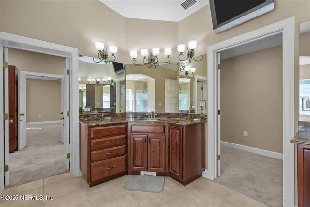 a bathroom with a sink and a bathtub