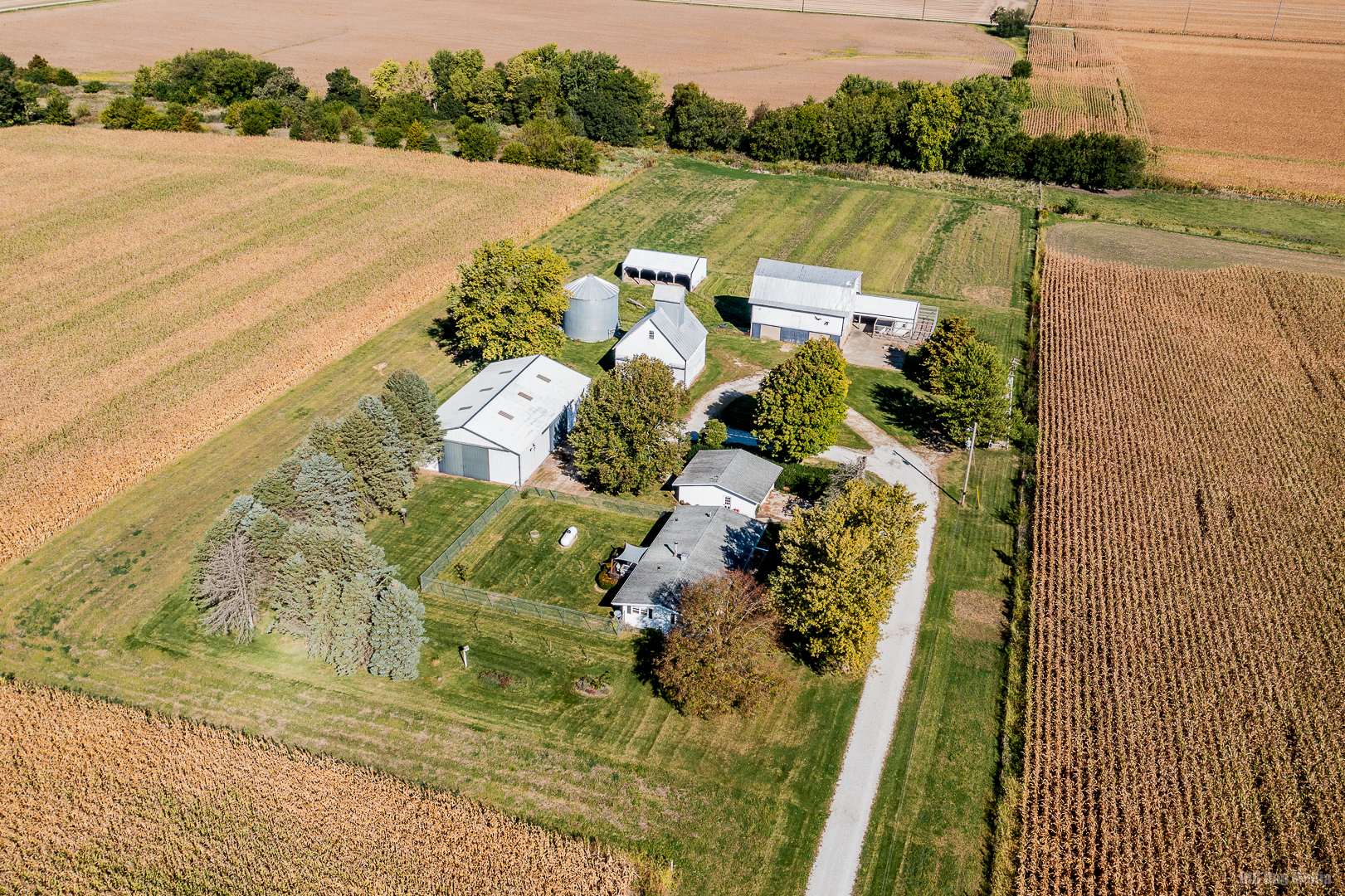 2199 North 34th Road Ottawa, IL 61350 - Photo 54 of 62 a view of a lake with a yard