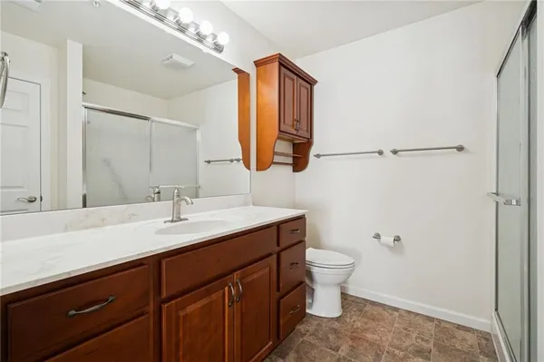 a view of a small space