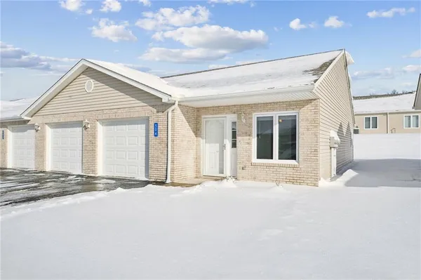 a view of a house with a patio