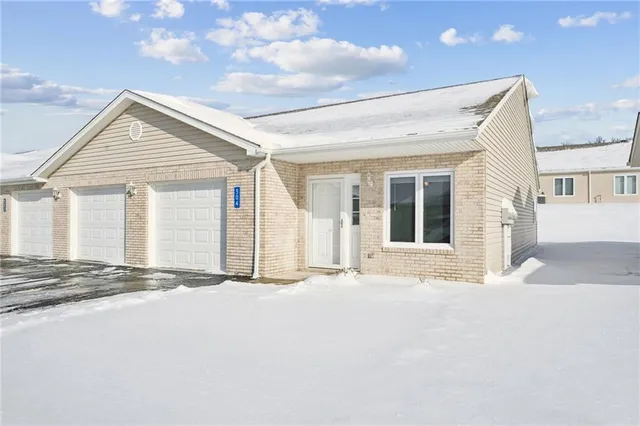 a view of a house with a patio