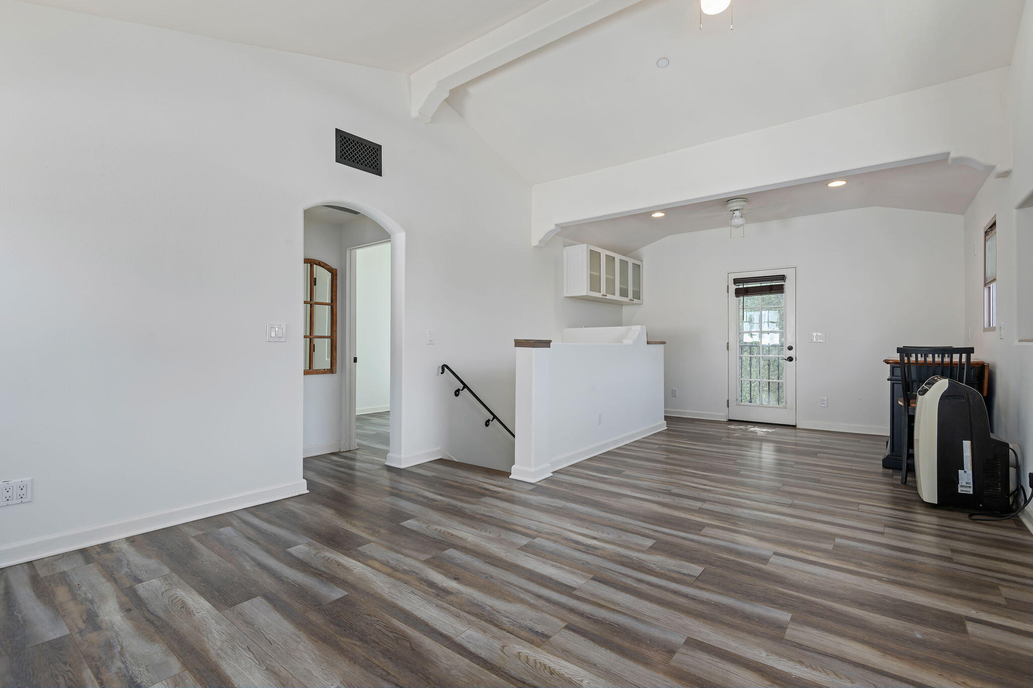 330 West Canon Perdido Street Santa Barbara, CA 93101 - Photo 12 of 44 a view of empty room with wooden floor