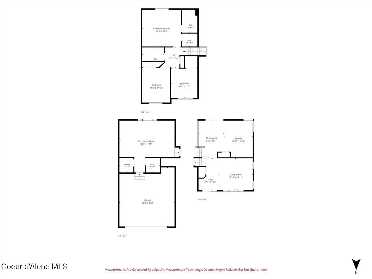 3660 West Manning Loop Coeur D'Alene, ID 83815 - Photo 32 of 32 01-Floor Plan
