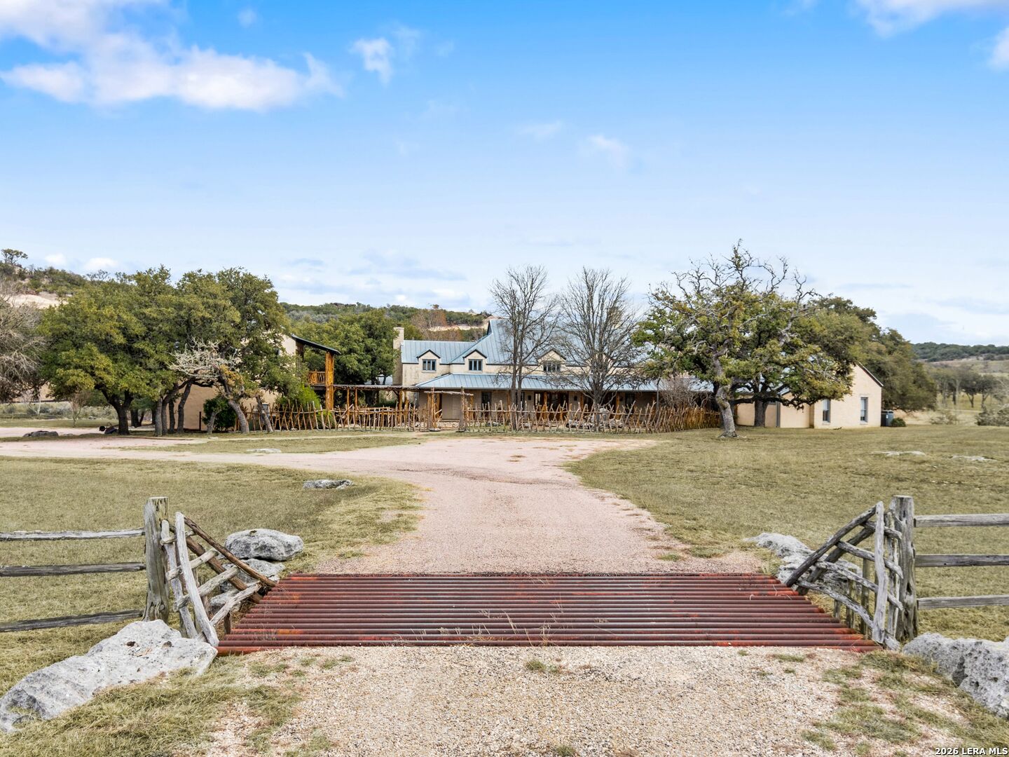 730 Eagle Ridge Road Center Point, TX 78010 - Photo 12 of 50 a view of a yard with table and chair