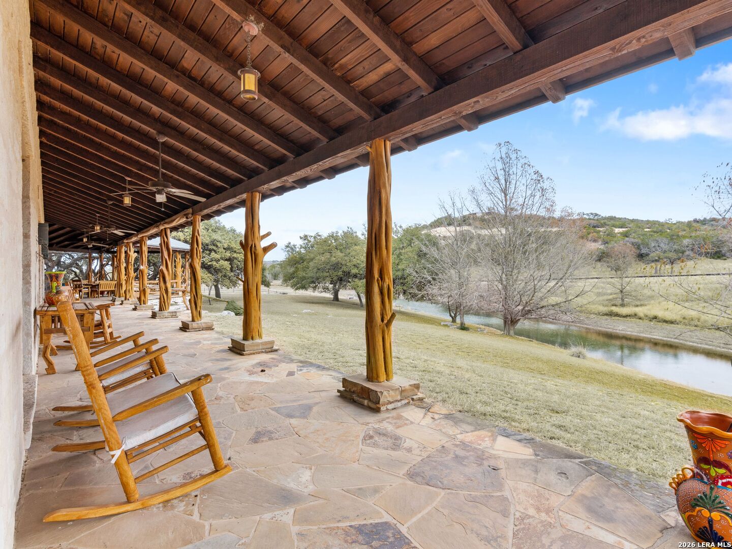 730 Eagle Ridge Road Center Point, TX 78010 - Photo 45 of 50 a view of swimming pool with lounge chair