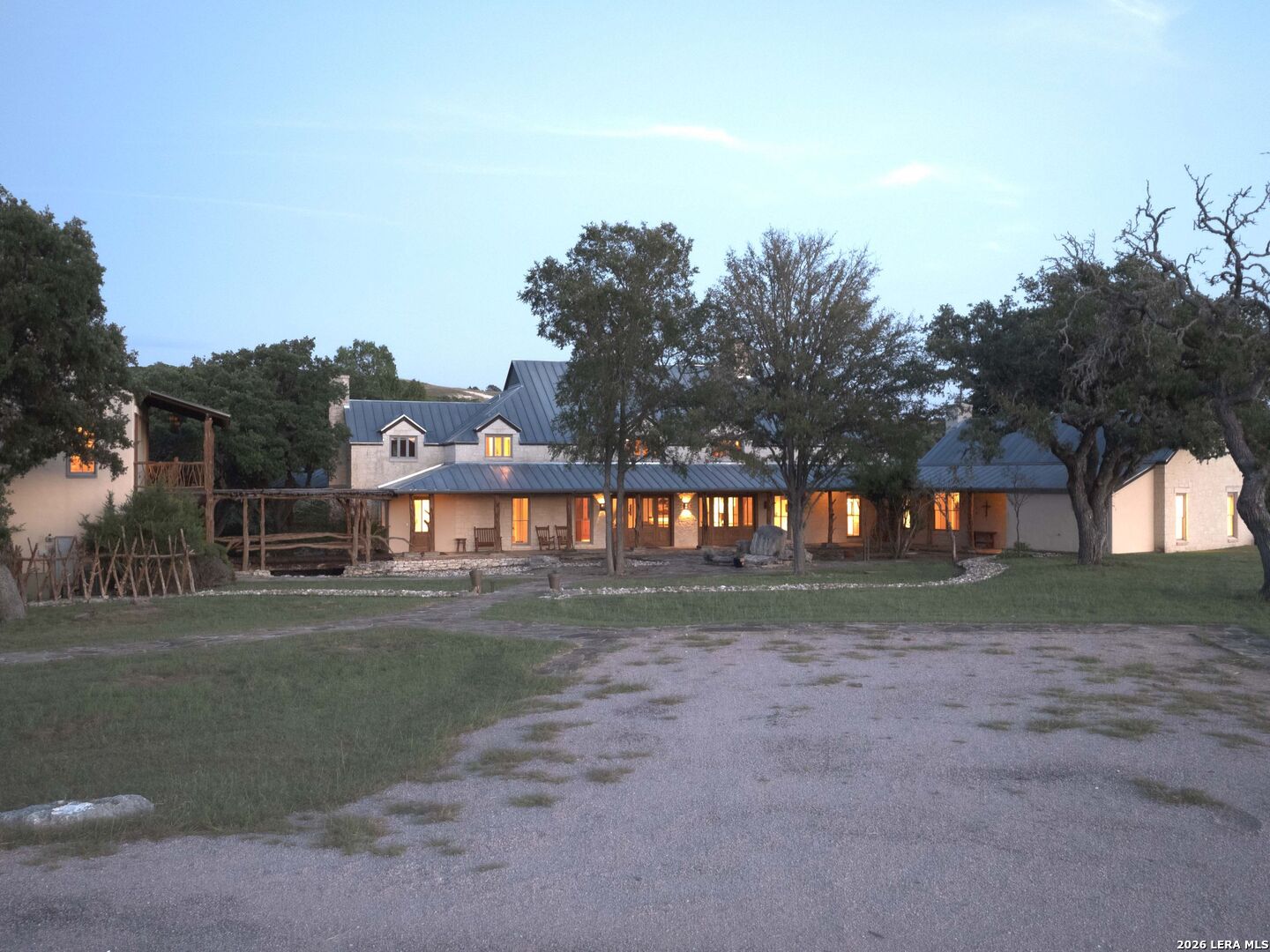 730 Eagle Ridge Road Center Point, TX 78010 - Photo 8 of 50 a view of a house with a yard