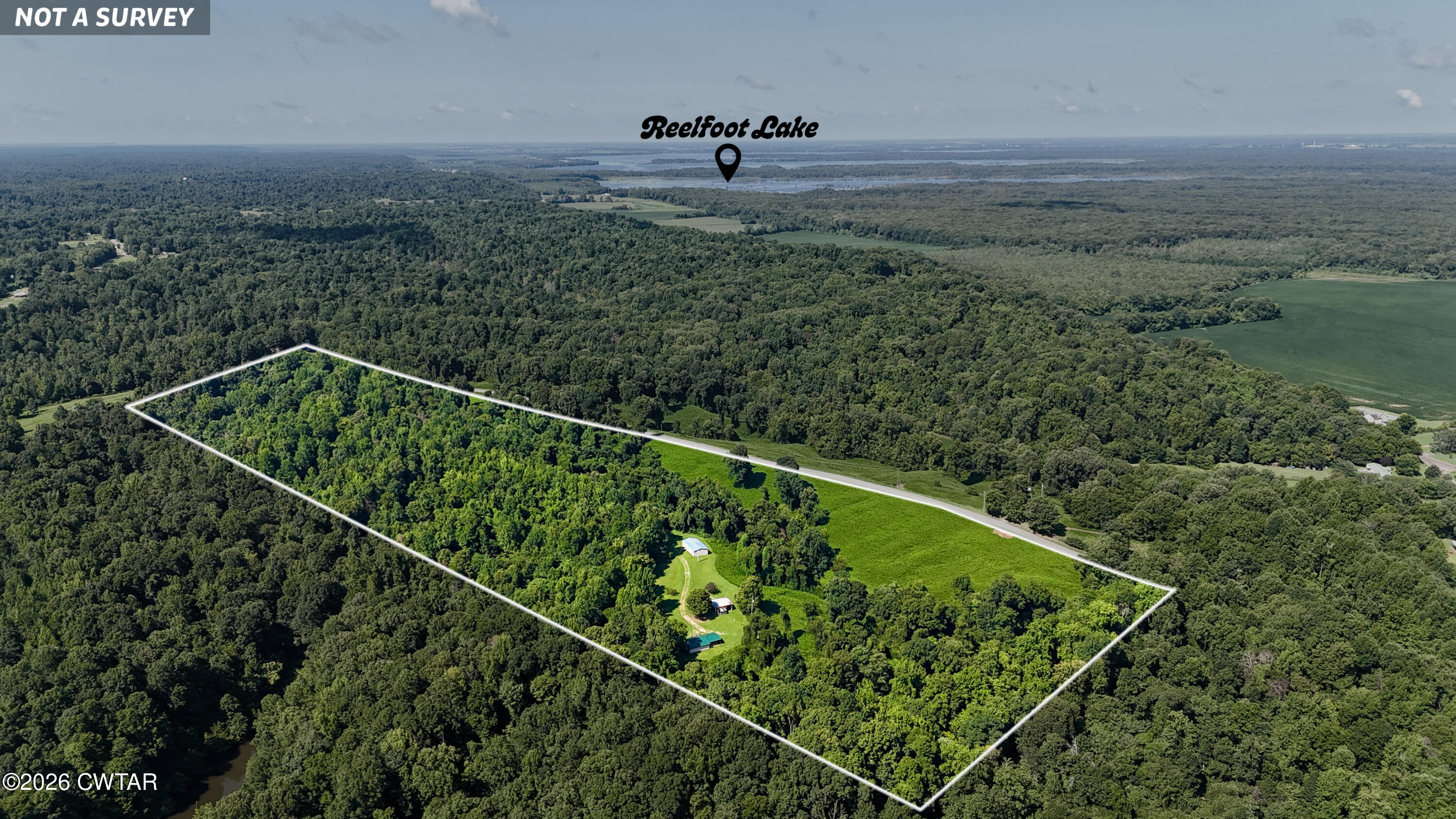 3454 Treece Road Hornbeak, TN 38232 - Photo 2 of 25 a view of a tennis court