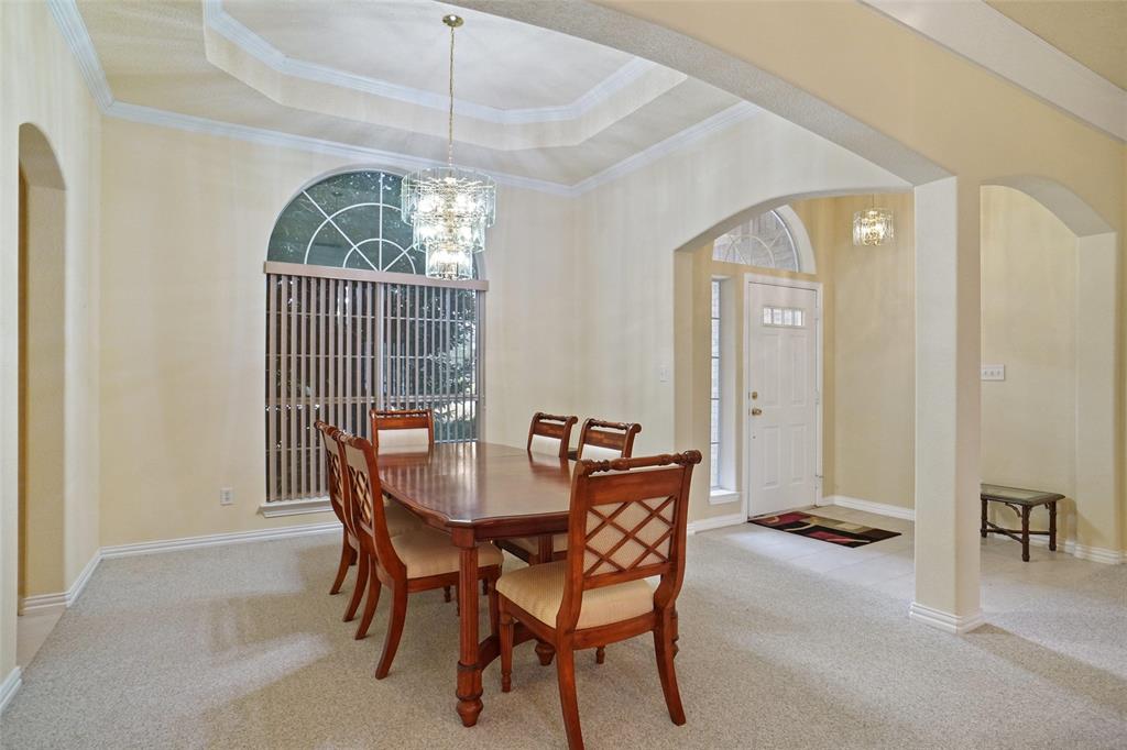 809 Amon Trail Azle, TX 76020 - Photo 5 of 22 a dining room with furniture and window
