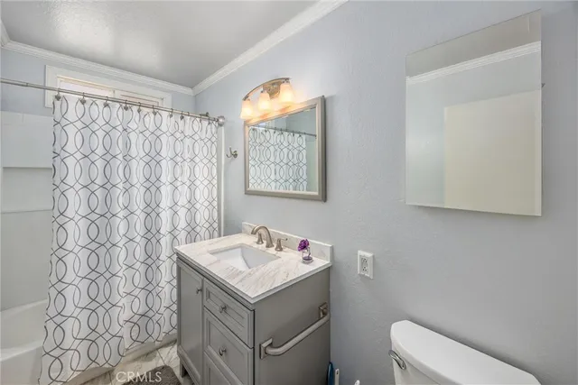 a bathroom with a sink toilet and vanity
