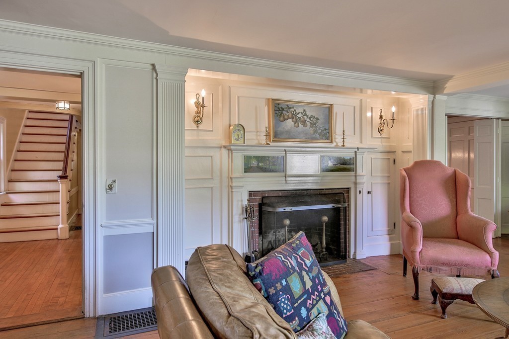 13 Spaulding Road Shirley, MA 01464 - Photo 9 of 27 a living room with furniture and a fireplace