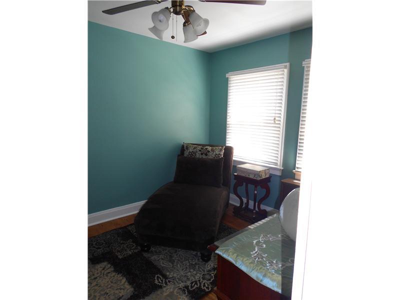 417 Olympia Road Pittsburgh, PA 15211 - Photo 14 of 25 Bedroom. Guest Bedroom with Ceiling Fan