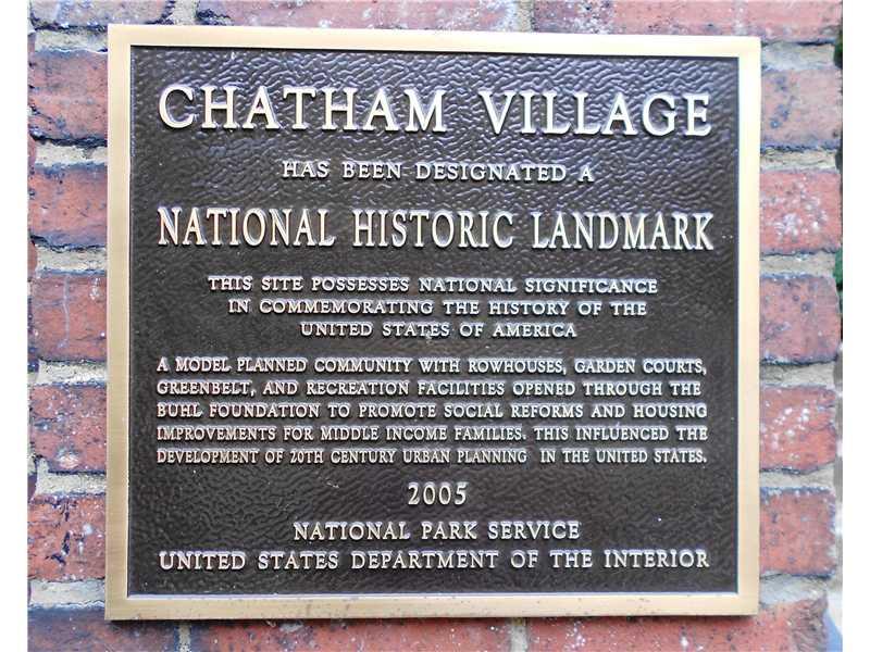417 Olympia Road Pittsburgh, PA 15211 - Photo 23 of 25 Other Plan. Chatham Village is a National Historic Landmark