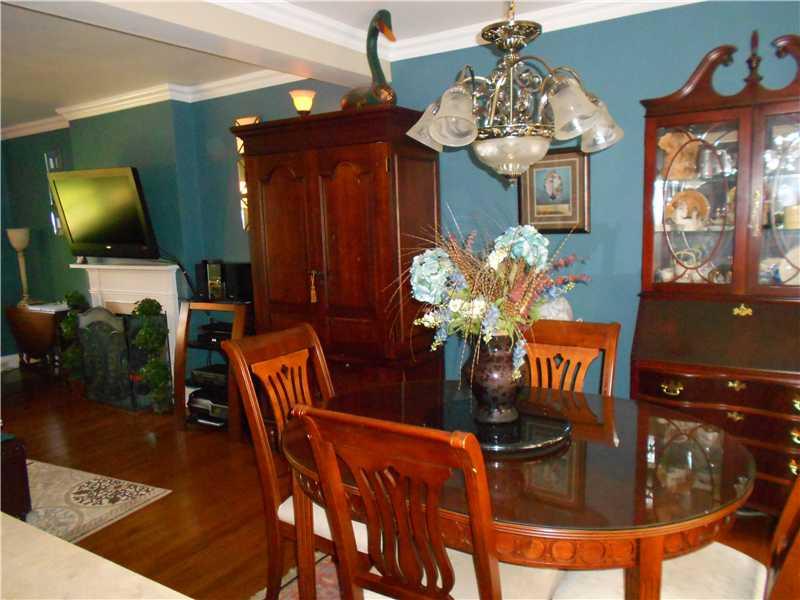 417 Olympia Road Pittsburgh, PA 15211 - Photo 9 of 25 Dining Room. Dining Area with View into Living Room and Fireplace
