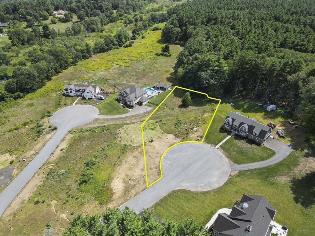 4 Ruby Circle Topsfield, MA 01983 - Photo 2 of 9 an aerial view of a swimming pool