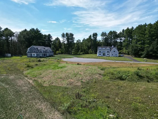 a big yard with lots of green space