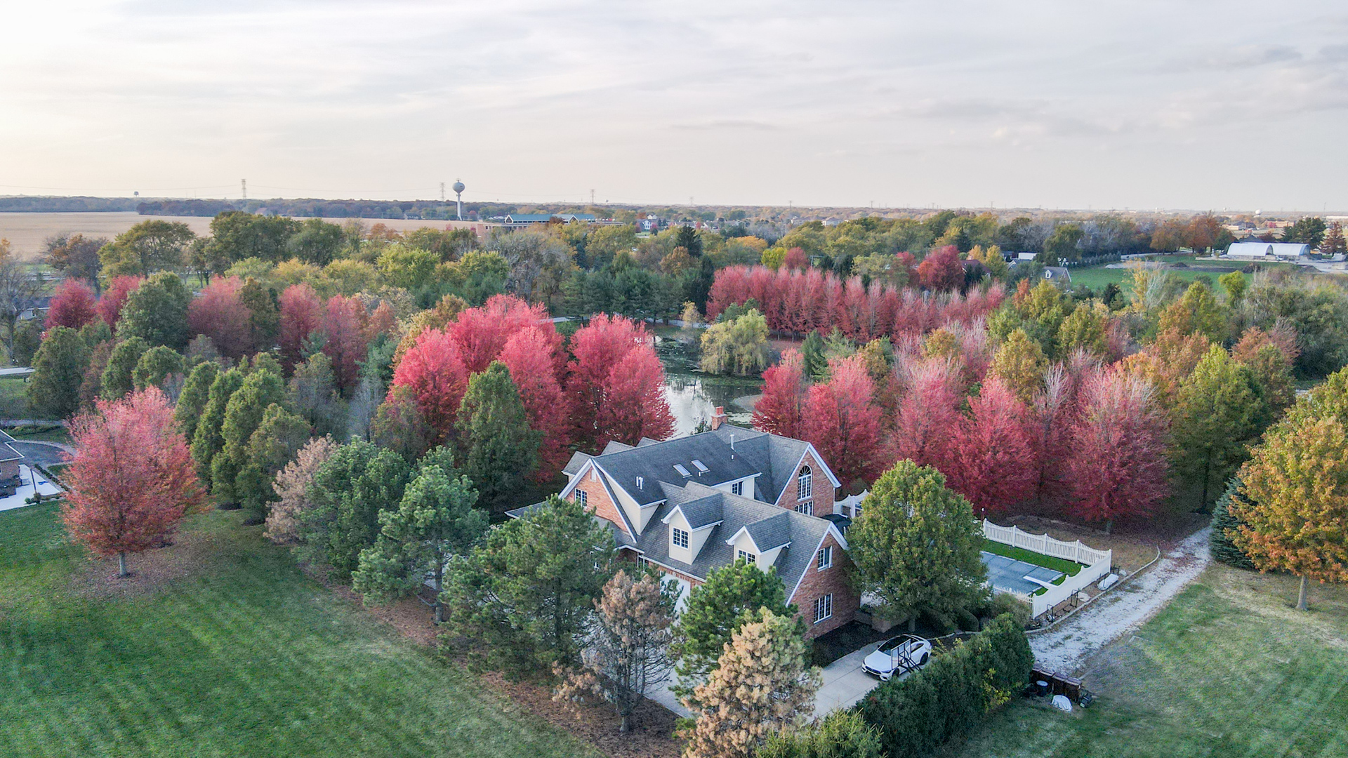24131 Volbrecht Road Crete, IL 60417 - Photo 3 of 50 a view of a lake and green space